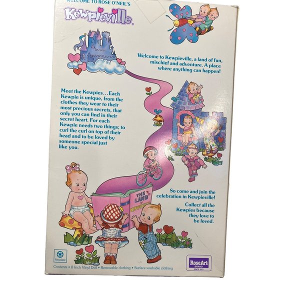 KEWPIE DOLL “Fancy” Roseart Secret Hearts - Picture 6 of 12